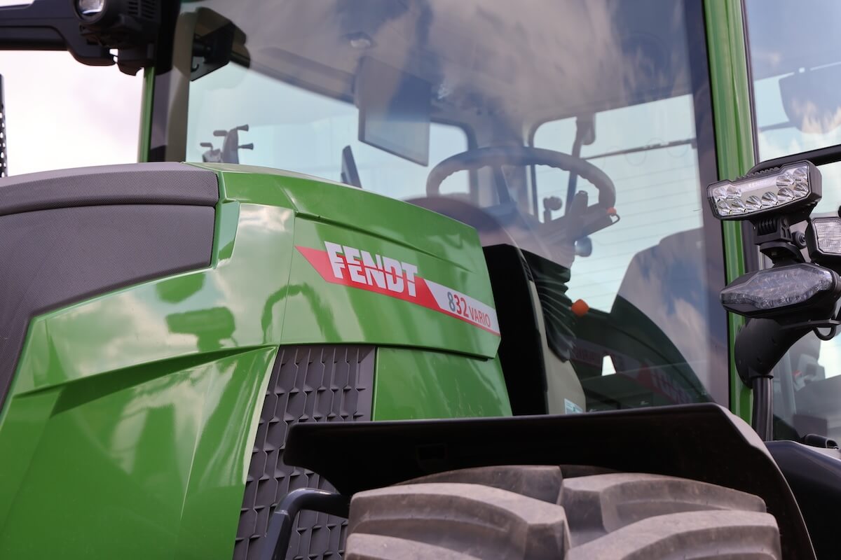 Il sistema Dynamic Performance (DP) aggiunge 23 cavalli sul trattore Fendt 832 Vario Gen5 portandolo a 343 cavalli